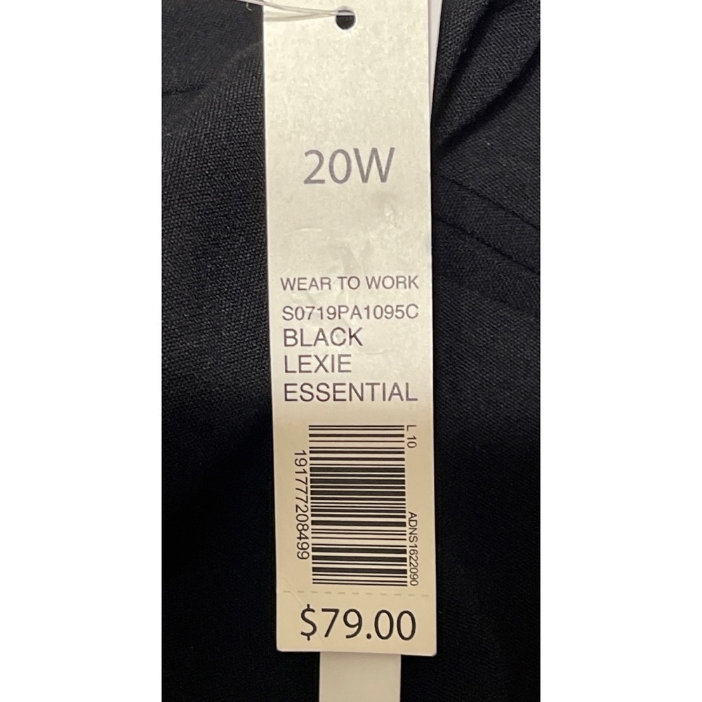 NWT The Limited Lexi Essential Bootcut Black Dress Pants Size 20W - Picture 6 of 7